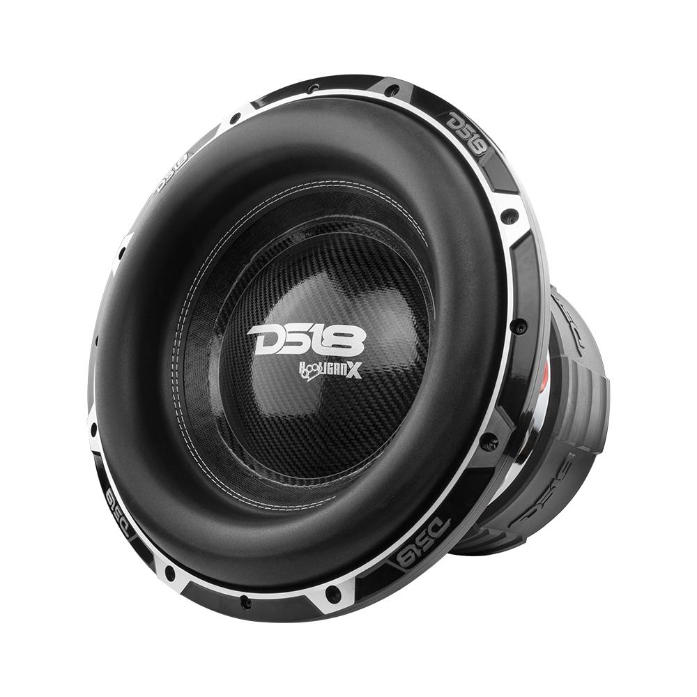 HOOLIGAN X 15" High Excursion Subwoofer 4000 Watts Rms 4" DVC 4-Ohm DS18