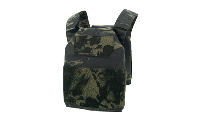 Haley Strategic Partners Thorax Incog |  Plate Bags |  Large |  4-way Stretch Material Construction |  Accommodates both ESAPI and Low Visibility Plates |  Black Atomic Defense