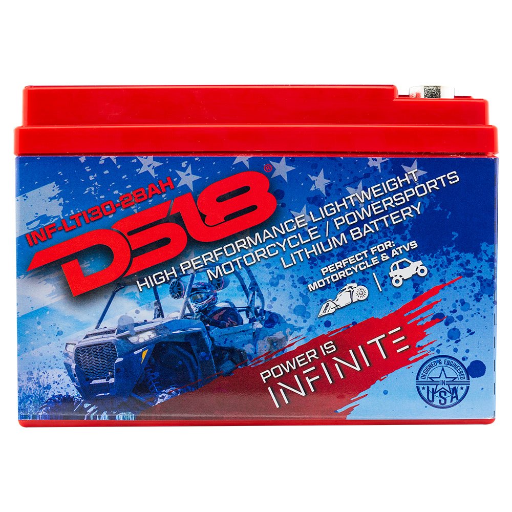 INF-LTI30-28AH INFINITE 28 AH Lithium Battery YTX30 Large Case With BMS - Perfect for Motorcycles DS18