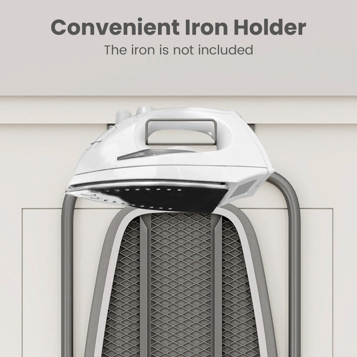 Ironing Board Space-Saving Metal Hanging Ironing Board