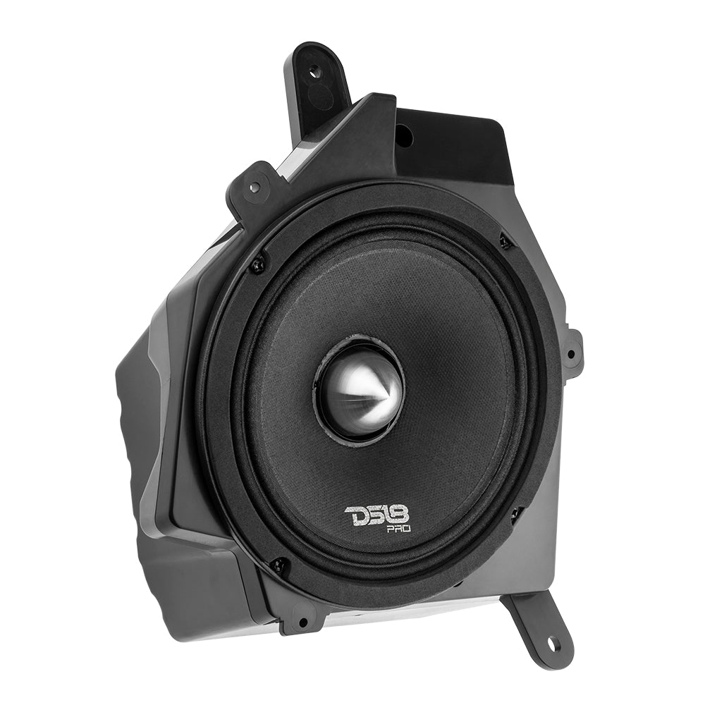 Jeep JL/JLU/JT Dash Enclosure – Loaded 6.5” Left & Right with PRO-FR6NEO, 225W RMS DS18