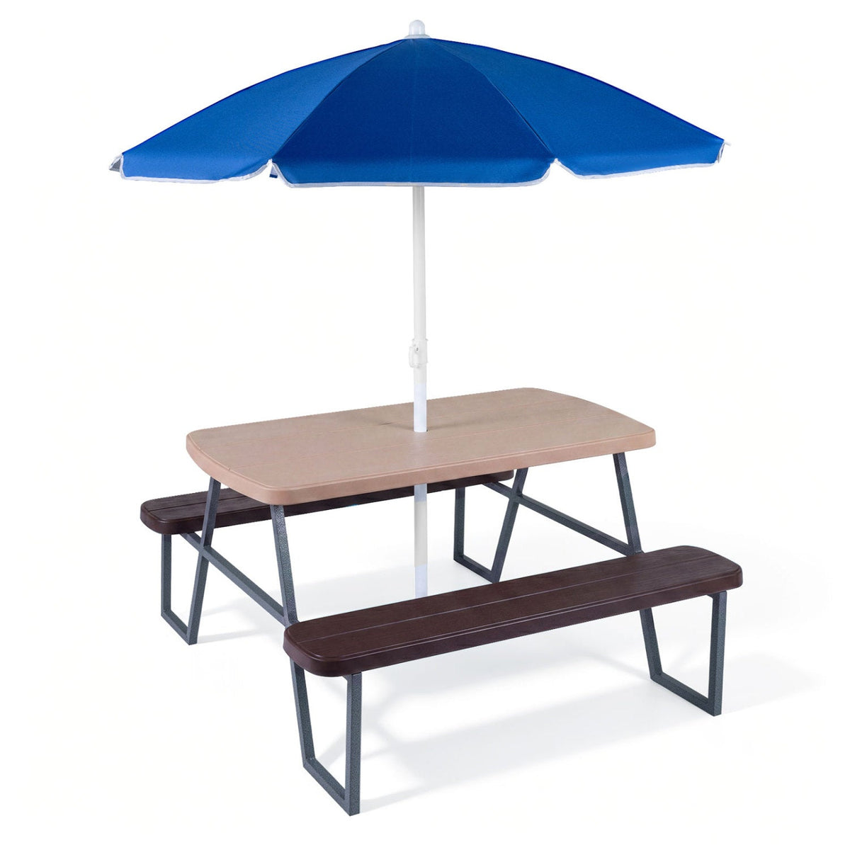 Kids Picnic Table with Benches Seats up to 4 DirectDeals
