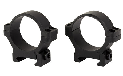 Leupold Back Country |  Cross Slot Ring |  34mm Medium |  Fits Picatinny |  Matte Finish |  Black Atomic Defense