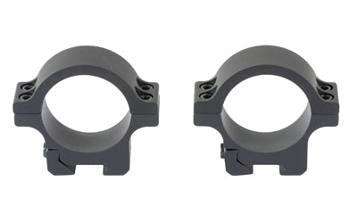 Leupold Open Range 3/8" Rimfire |  Rings |  1" |  Medium Height |  Matte Finish |  Black Atomic Defense