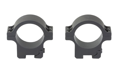 Leupold Open Range 3/8" Rimfire |  Rings |  1" |  Medium Height |  Matte Finish |  Black Atomic Defense