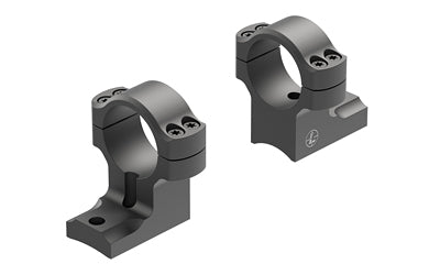 Leupold BackCountry |  Rings |  1" Medium |  2 Piece |  Fits Remington 700 Long Action |  Matte Finish |  Black