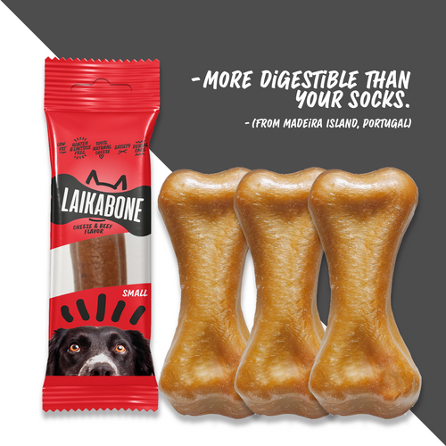 Dog treat Cheese & Beef chew (Box)