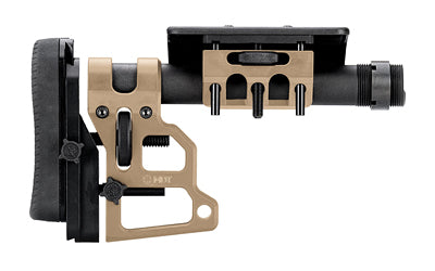 MDT SCS |  Skeleton Carbine |  Stock Kit |  Matte Finish |  Black |  Fits MDT Carbine Stock Interface Atomic Defense
