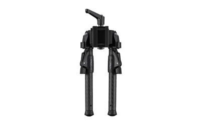 MDT GRND-POD Bipod |  Height Adjustable |  Four Locking Positions (0 |  50 |  80 |  and 180 Degrees) |  Picatinny Attachment Interface |  Aluminum Core |  Carbon Fiber Legs |  Matte Finish |  Black Atomic Defense