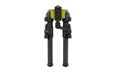 MDT GRND-POD Bipod |  Height Adjustable |  Four Locking Positions (0 |  50 |  80 |  and 180 Degrees) |  Picatinny Attachment Interface |  Aluminum Core |  Carbon Fiber Legs |  Matte Finish |  Black Atomic Defense