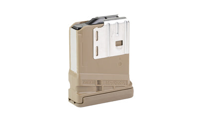 Lancer Systems L7AWM Magazine |  308 Winchester/7.62 NATO |  10 Rounds |  Fits AR10 |  Polymer |  Clear Atomic Defense