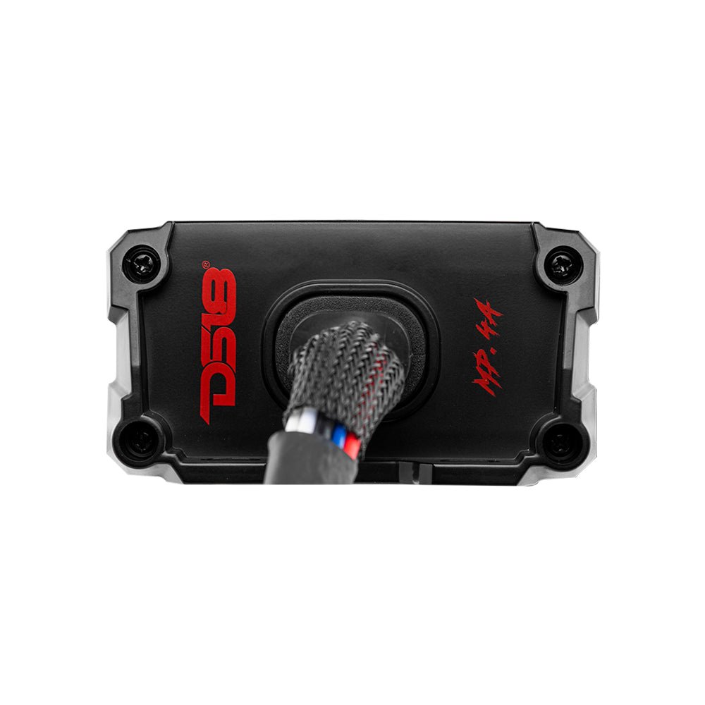 MP 4 x 4" Wakeboard Tower Speakers Package Amplifier And Bluetooth Audio Receiver 100 Watts Rms DS18