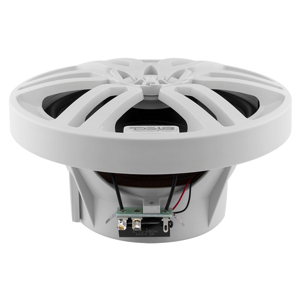 MP 6.5" 2-Way Coaxial Marine Speaker 60 Watts Rms 4-Ohm -White DS18