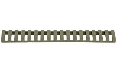 Magpul Industries Ladder Rail Panel |  Fits Carbine Length Picatinny Rail |  18 Slots |  Polymer Construction |  Black Atomic Defense