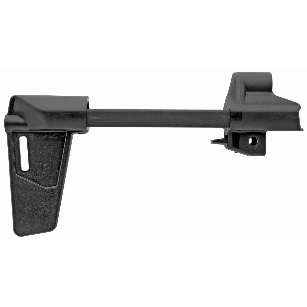 Magpul Industries MP BSL |  Arm Brace |  Compatible With HK94/MP5 Pistols |  QD Sling Mount |  Black |  Not Compatible With HK91/G3/SP89/SP5K/MP5K Atomic Defense