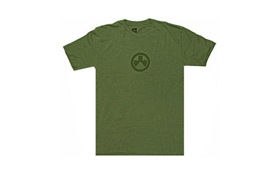 Magpul Industries Icon Logo |  T-Shirt |  2XL |  Cotton Polyester Blend |  Black Atomic Defense