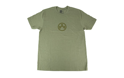 Magpul Industries Icon Logo |  T-Shirt |  2XL |  Cotton Polyester Blend |  Black Atomic Defense