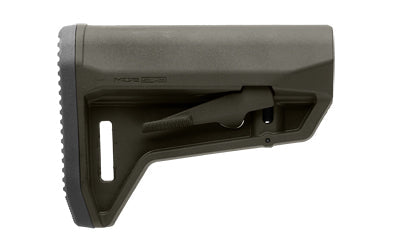 Magpul Industries MOE SL-M Carbine Stock |  Fits Mil-Spec Buffer Tubes |  Matte Finish |  Black