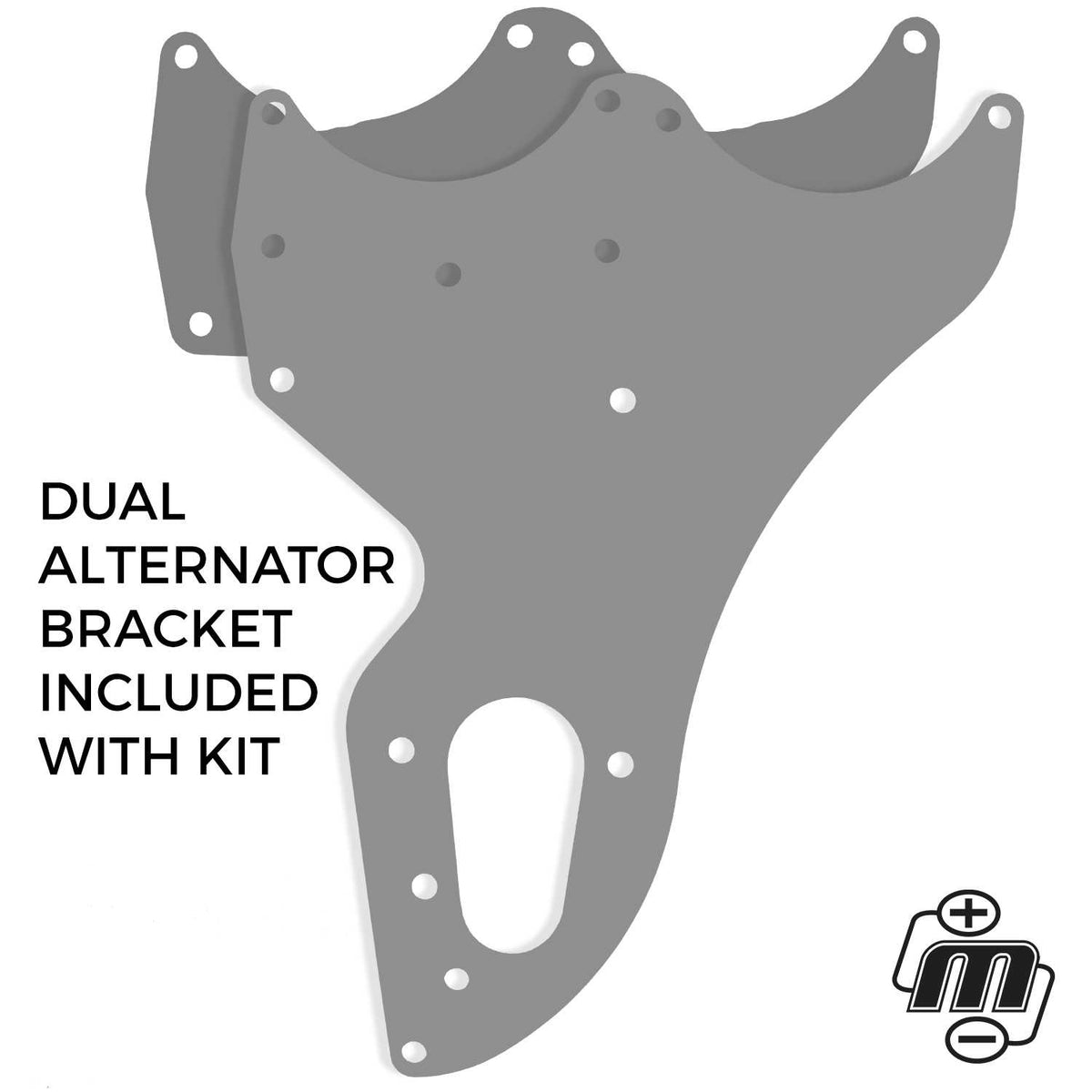 Mechman 400 Amp Purple Dual Alternator Kit for 1999 - 2013 GM Trucks