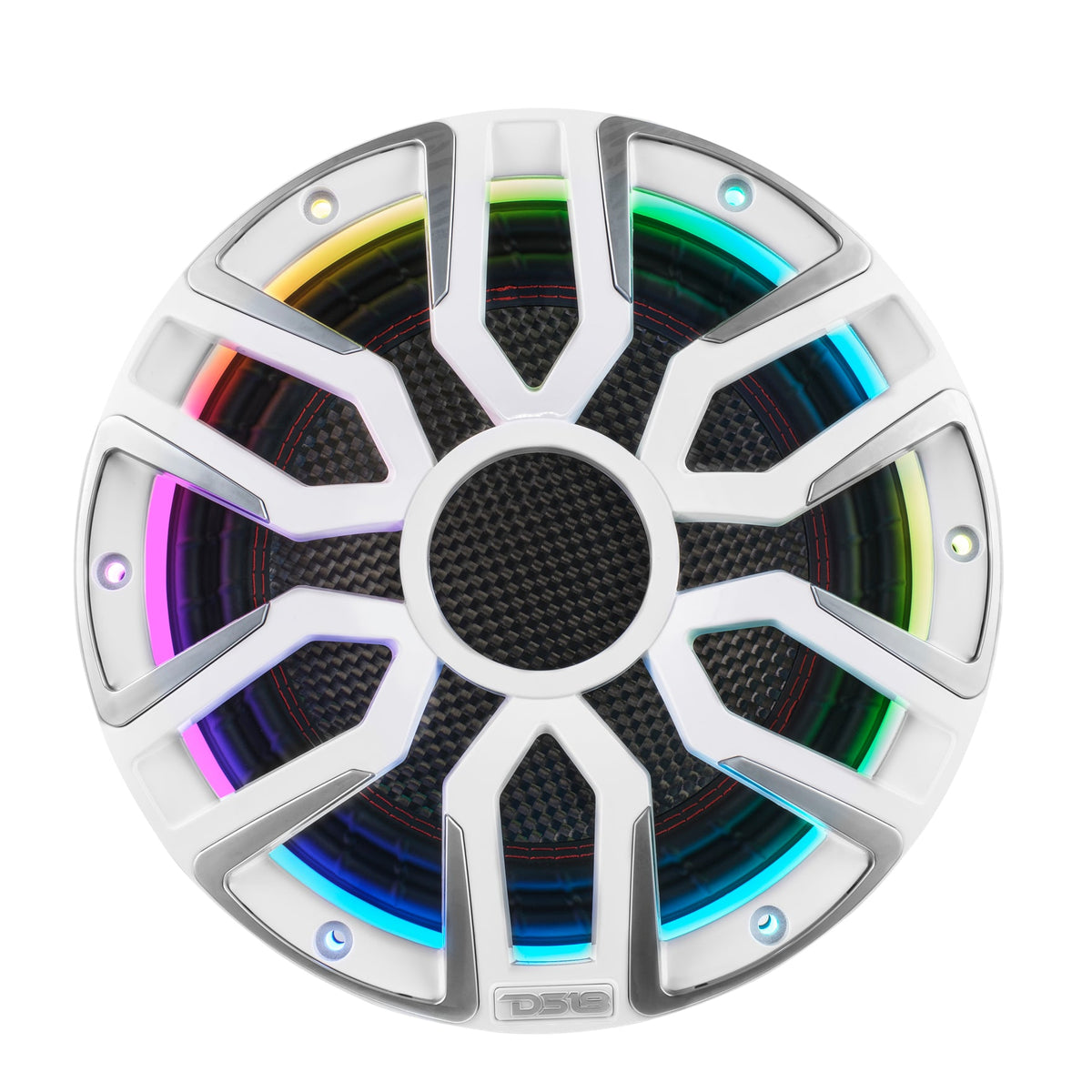 10” Neodymium Marine & Powersports Subwoofer With Carbon Fiber Cone | 600W RMS 4-Ohm DS18
