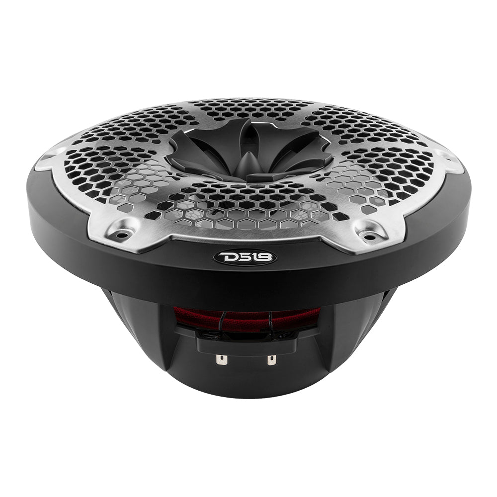 NXL 10" 2-Way Coaxial Marine Speaker With LED RGB Lights 200 Watts Rms 4-Ohm DS18