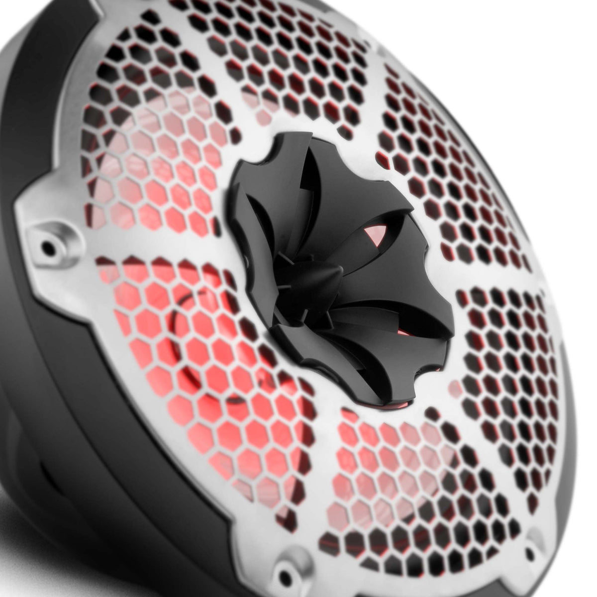 NXL 10" 2-Way Coaxial Marine Speaker With LED RGB Lights 200 Watts Rms 4-Ohm DS18