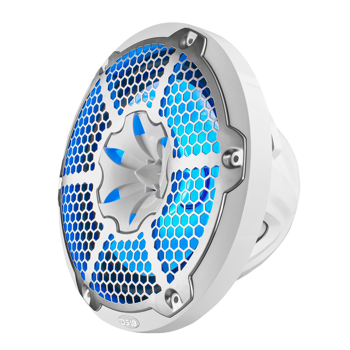 NXL 10" 2-Way Coaxial Marine Speaker with RGB LED Lights 200 Watts Rms 4-Ohm DS18