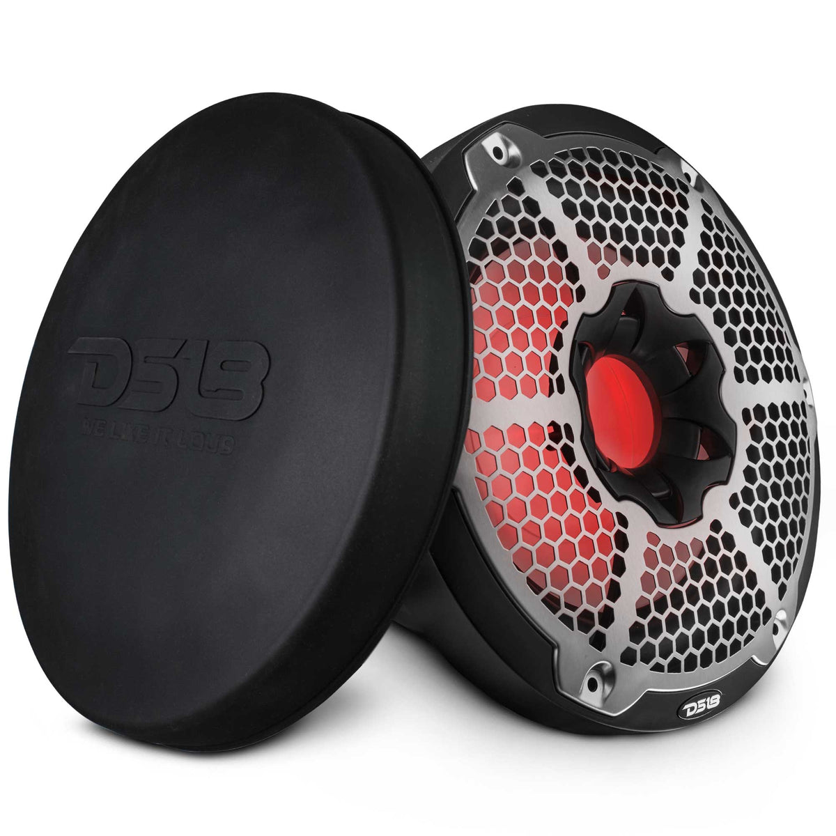 NXL 10" Marine Subwoofer with LED RGB Lights 300 Watts Rms SVC 4-Ohm DS18