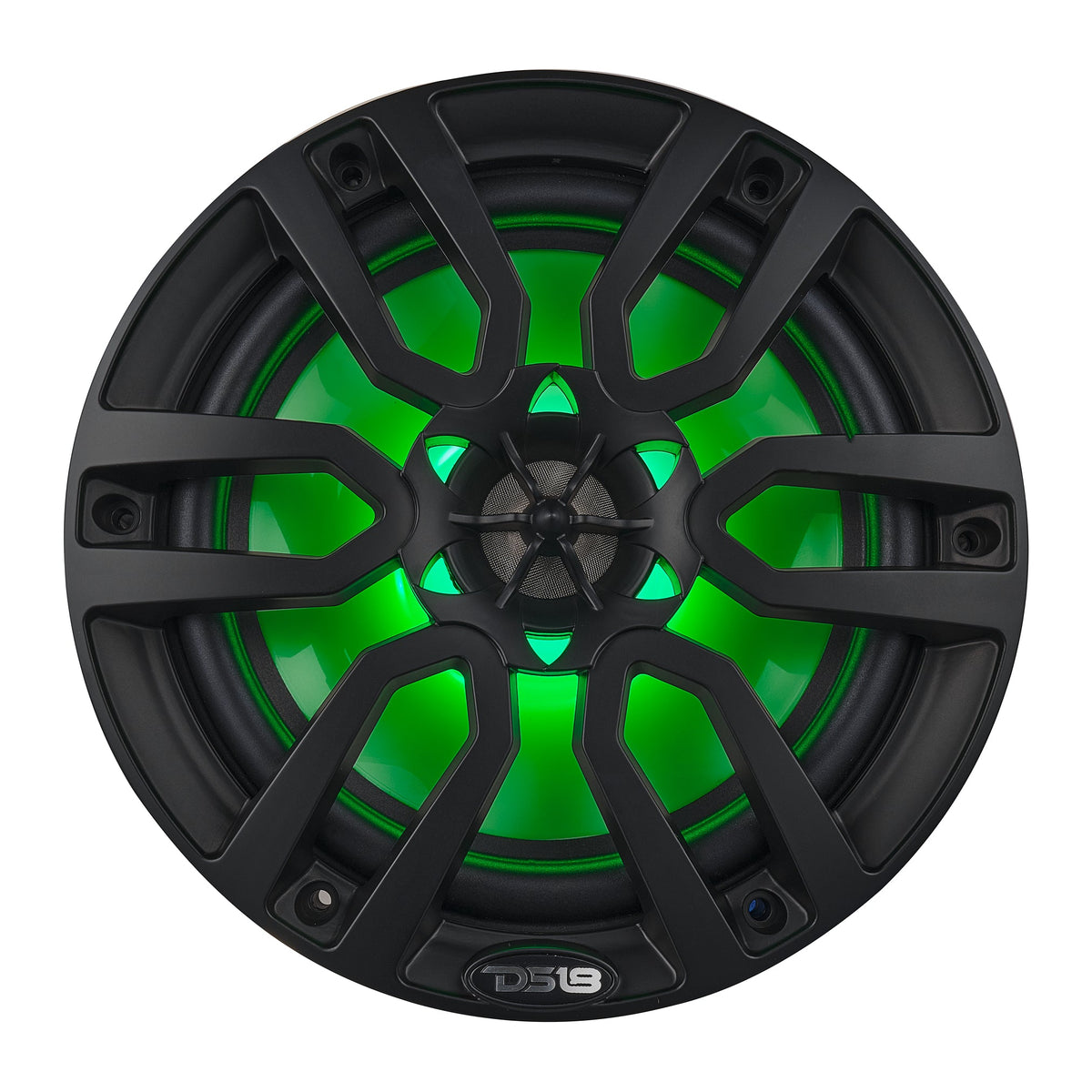NXL 8" 2-Way Coaxial Marine Speaker with LED RGB Lights | 125W RMS 4-Ohm DS18