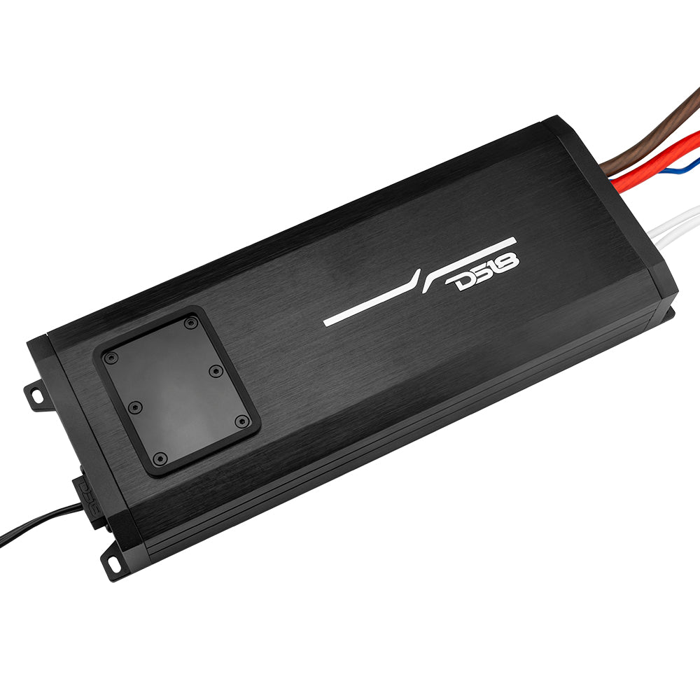 NXL 1-Channel Class D IP67 Marine and Powersports Amplifier 1 x 1000 Watts Rms @ 1-Ohm DS18