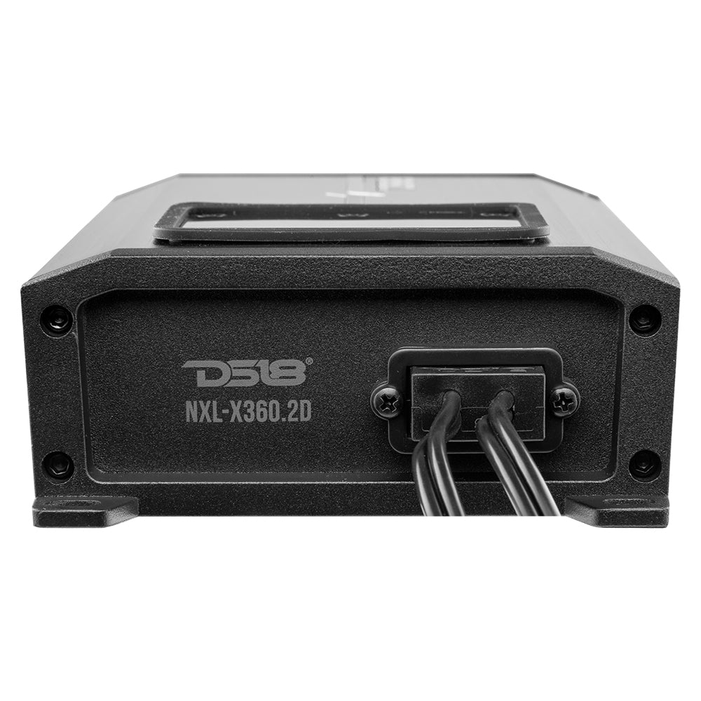 NXL 2-Channel Full-Range Class D IP67 Marine and Powersports Amplifier 2 x 180 Watts Rms @ 4-Ohm DS18