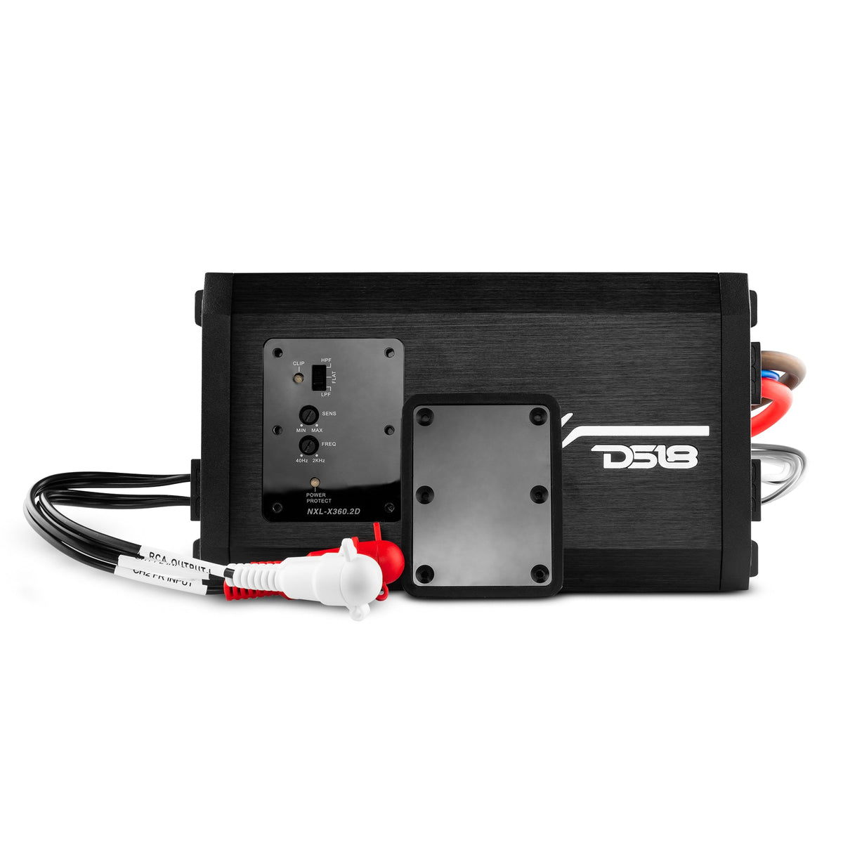 NXL 2-Channel Full-Range Class D IP67 Marine and Powersports Amplifier 2 x 180 Watts Rms @ 4-Ohm DS18