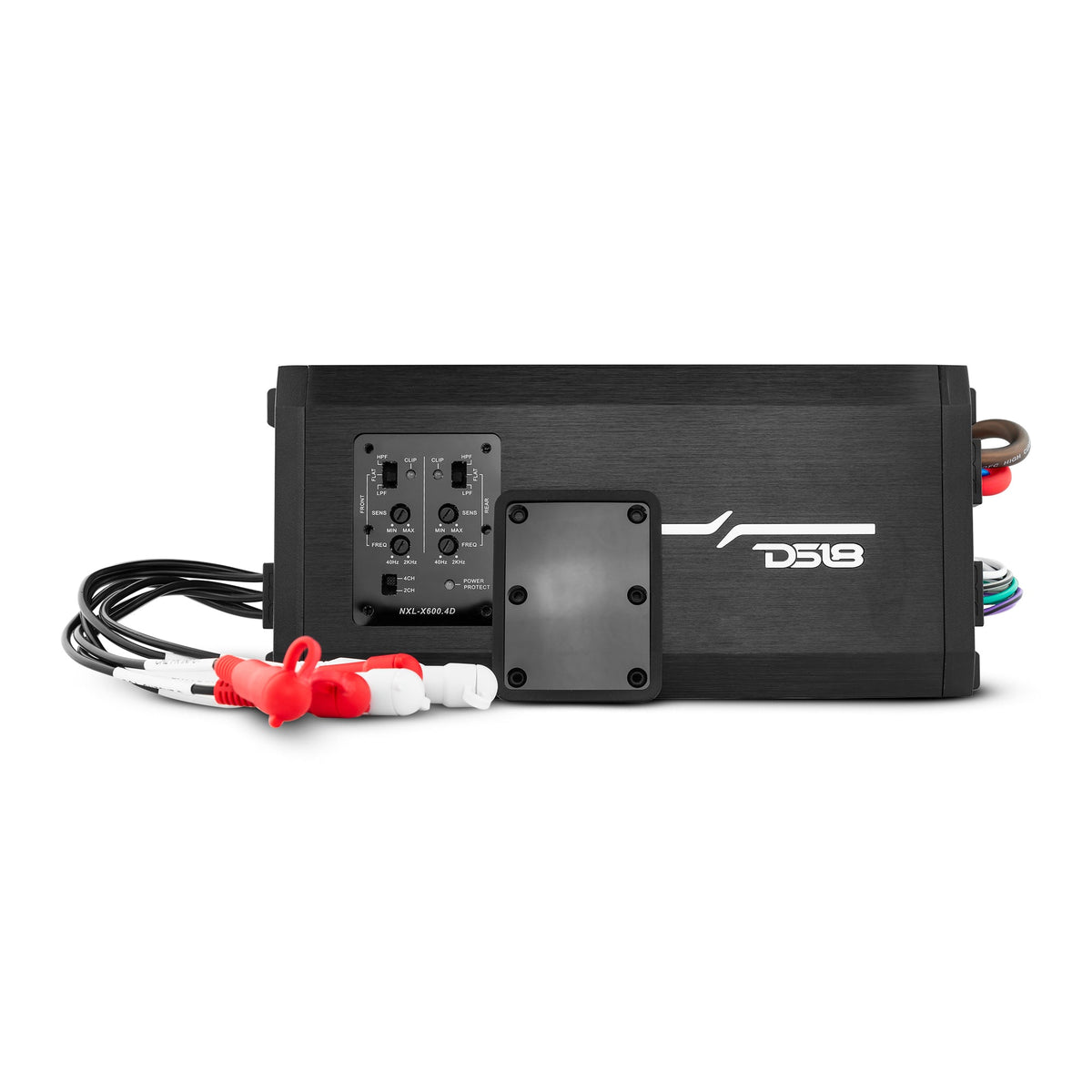 NXL 4-Channel Full-Range Class D IP67 Marine and Powersports Amplifier 4 x 150 Watts Rms @ 4-Ohm DS18