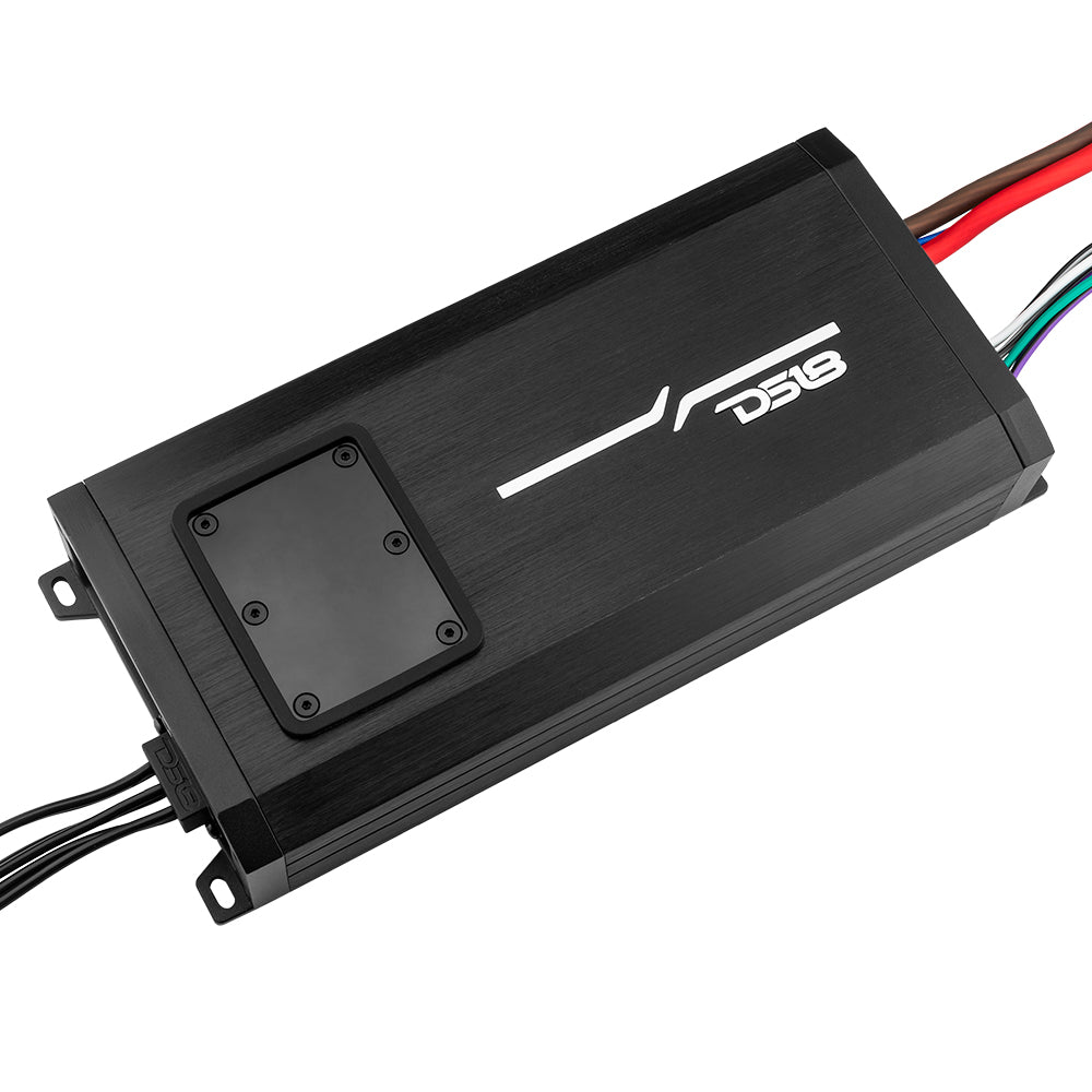 NXL 4-Channel Full-Range Class D IP67 Marine and Powersports Amplifier 4 x 150 Watts Rms @ 4-Ohm DS18