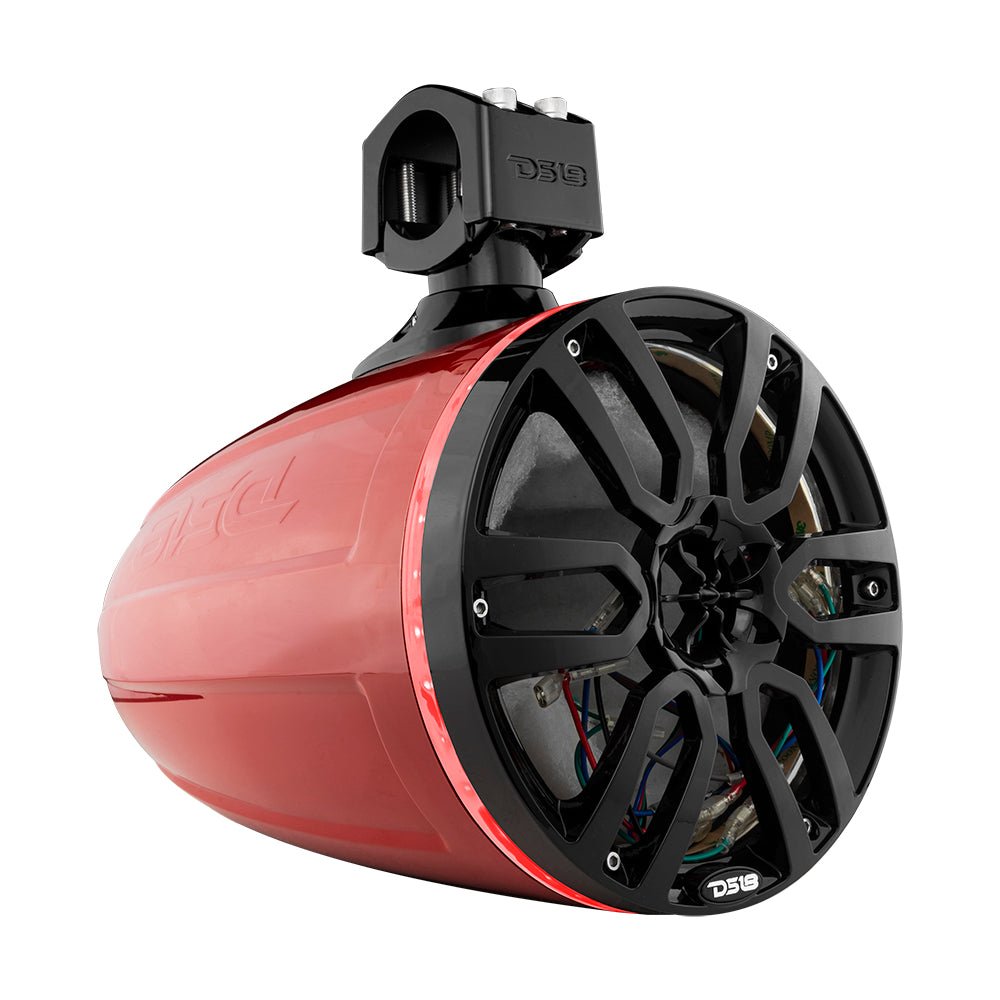 NXL 8" Marine and Powersports Empty Tower LED RGB Lights -Red DS18