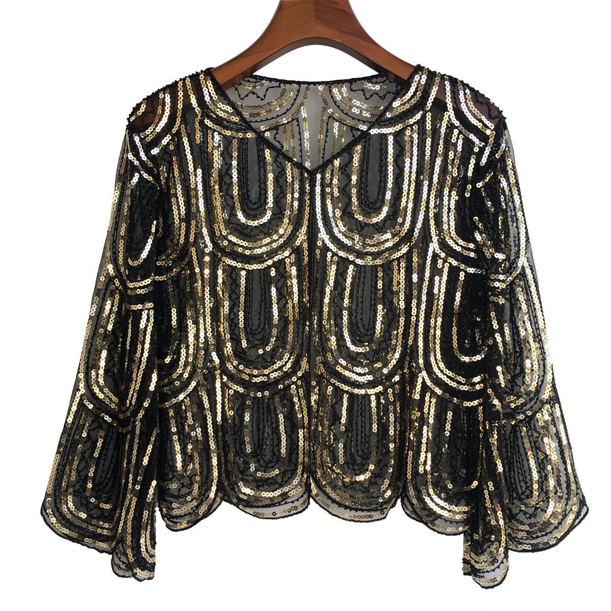 Women's Fashionable All-matching Party Banquet Sequined Coat