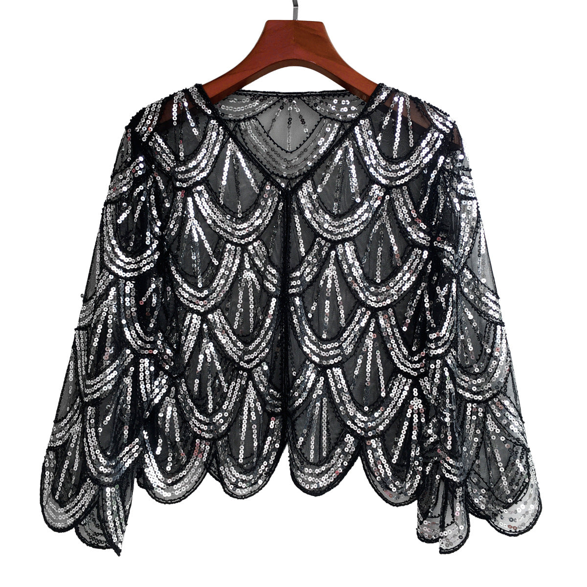 Women's Fashionable All-matching Party Banquet Sequined Coat
