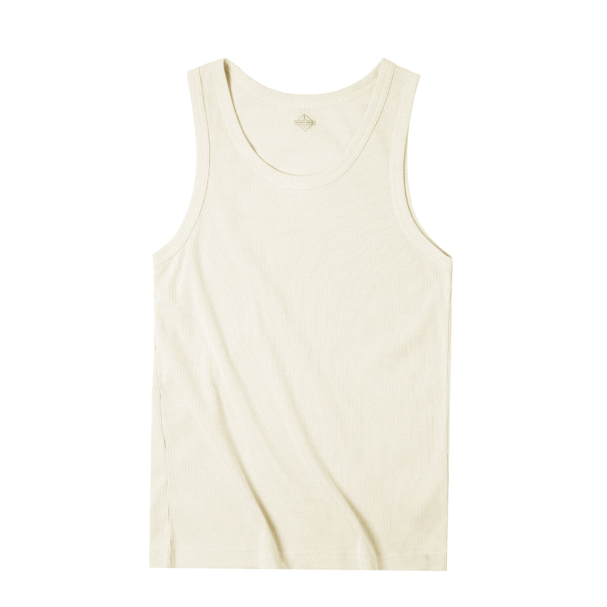 Retro Solid Color Slim Fit T-shirt Men