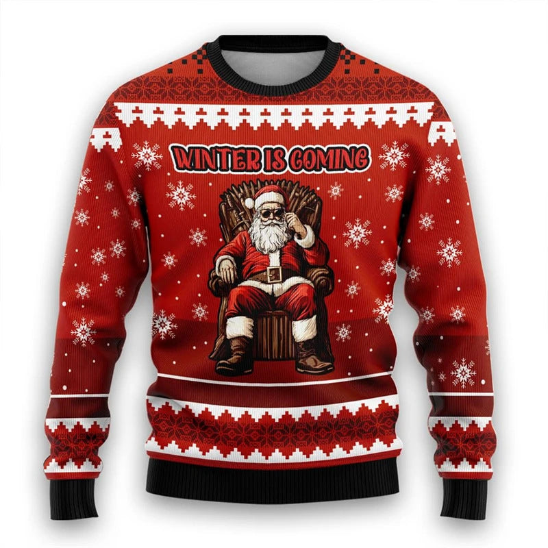 Fashion Personalized Christmas Thick Needle Sweater