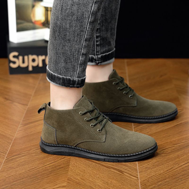 British Style High-top Casual Men's Martin Boots