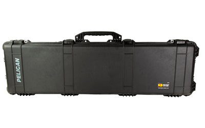 Pelican 1750 Protector Case |  With Polyurethane Foam |  Polypropylene Construction |  Black |  53.60"x16.05"x6.13" Atomic Defense