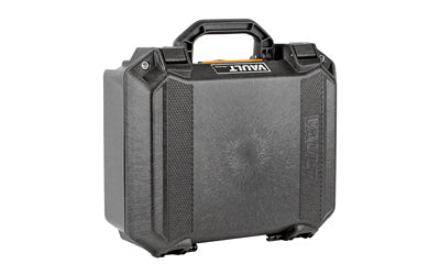 Pelican V200 Vault Medium Pistol Case |  With Polyurethane Foam |  Polypropylene Construction |  Black |  15.41"x13.08"x6.16" |  5.05 lbs Atomic Defense