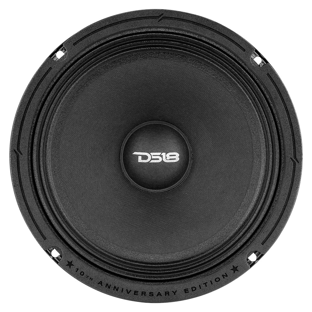 10th Anniversary Edition 8" Mid-Bass Loudspeaker 275 Watts Rms 4-Ohm DS18