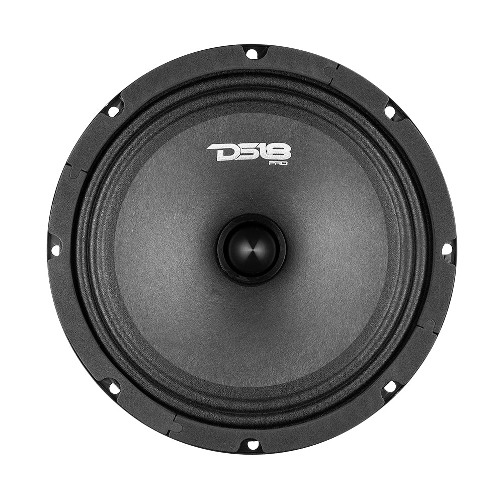 DS18 PRO-B8.4 8" Mid-Range Car Audio Loudspeaker with Bullet 140 Watts 4-Ohm DS18