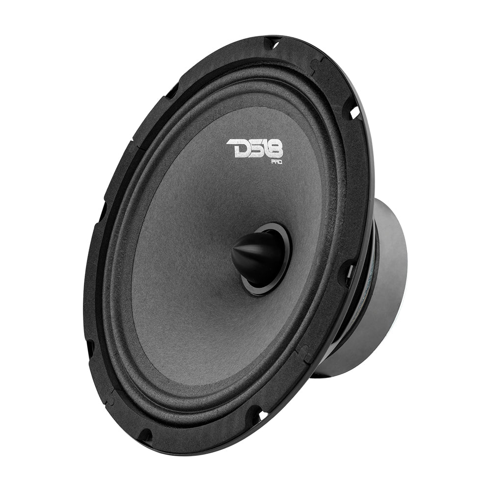 DS18 PRO-B8.4 8" Mid-Range Car Audio Loudspeaker with Bullet 140 Watts 4-Ohm DS18