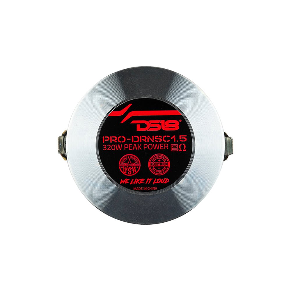 1" Throat Twist On Neodymium Driver 160 Watts 1.5" Composite Polyimide Vc 8-Ohm DS18