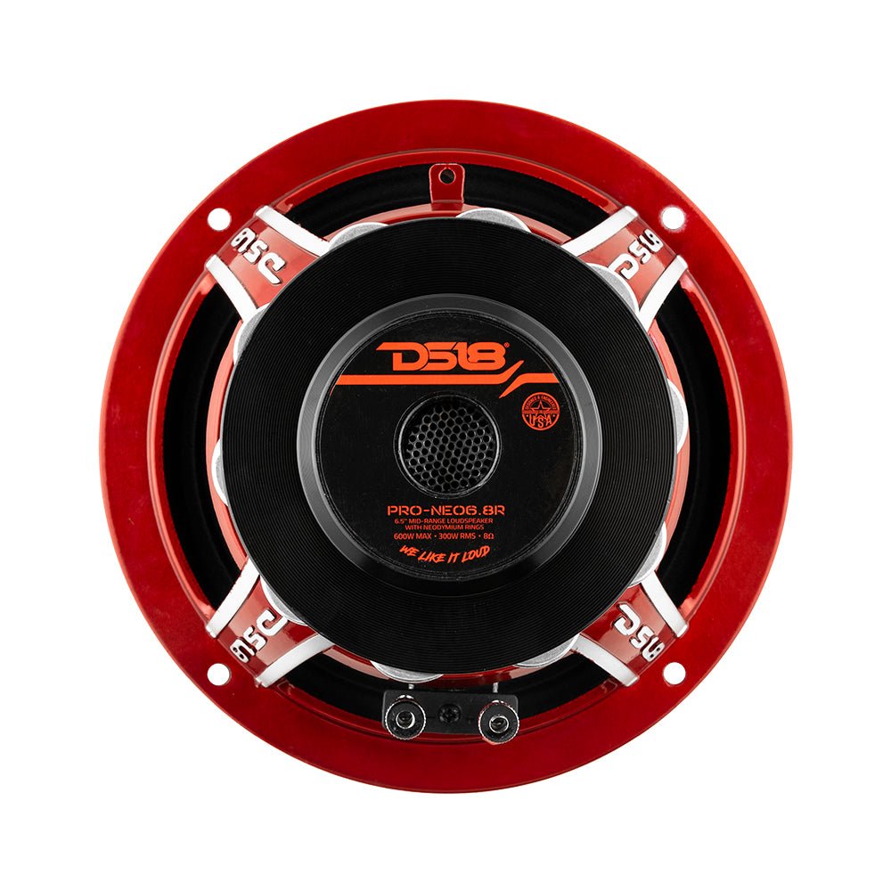 PRO 6.5" Neodymium Mid-Range Loudspeaker 300 Watts Rms 8-Ohm DS18