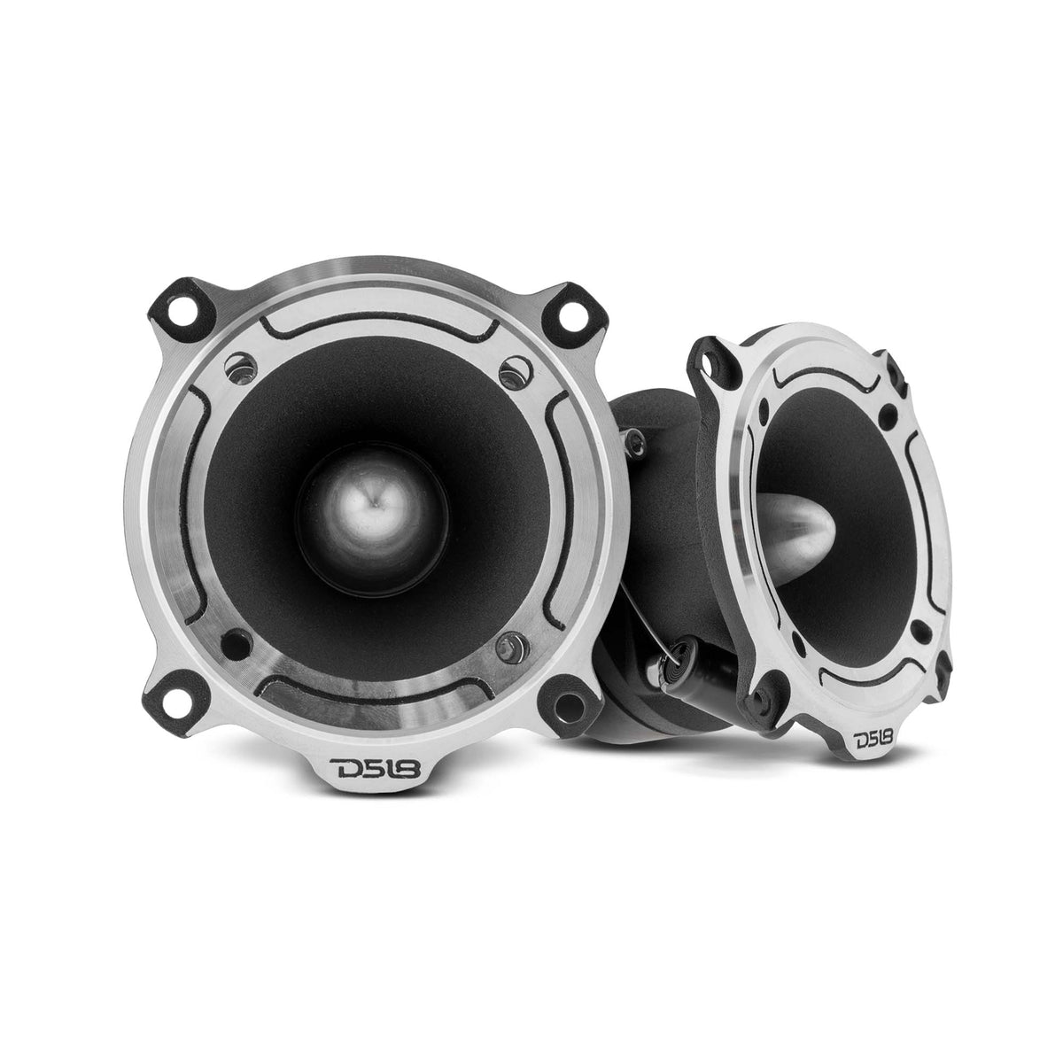 3” PRO Aluminum Super Bullet Tweeter – 240 Watts with Built in Crossover - Silver DS18
