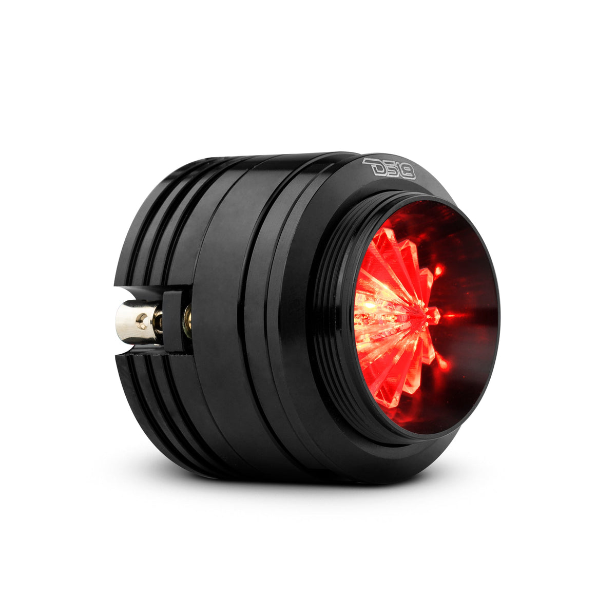1.6" Shallow High Compression Neodymium Super Bullet Tweeter 140 Watts 1" Polyether Ether Ketone 4-Ohm Vc With RGB LED Lights DS18