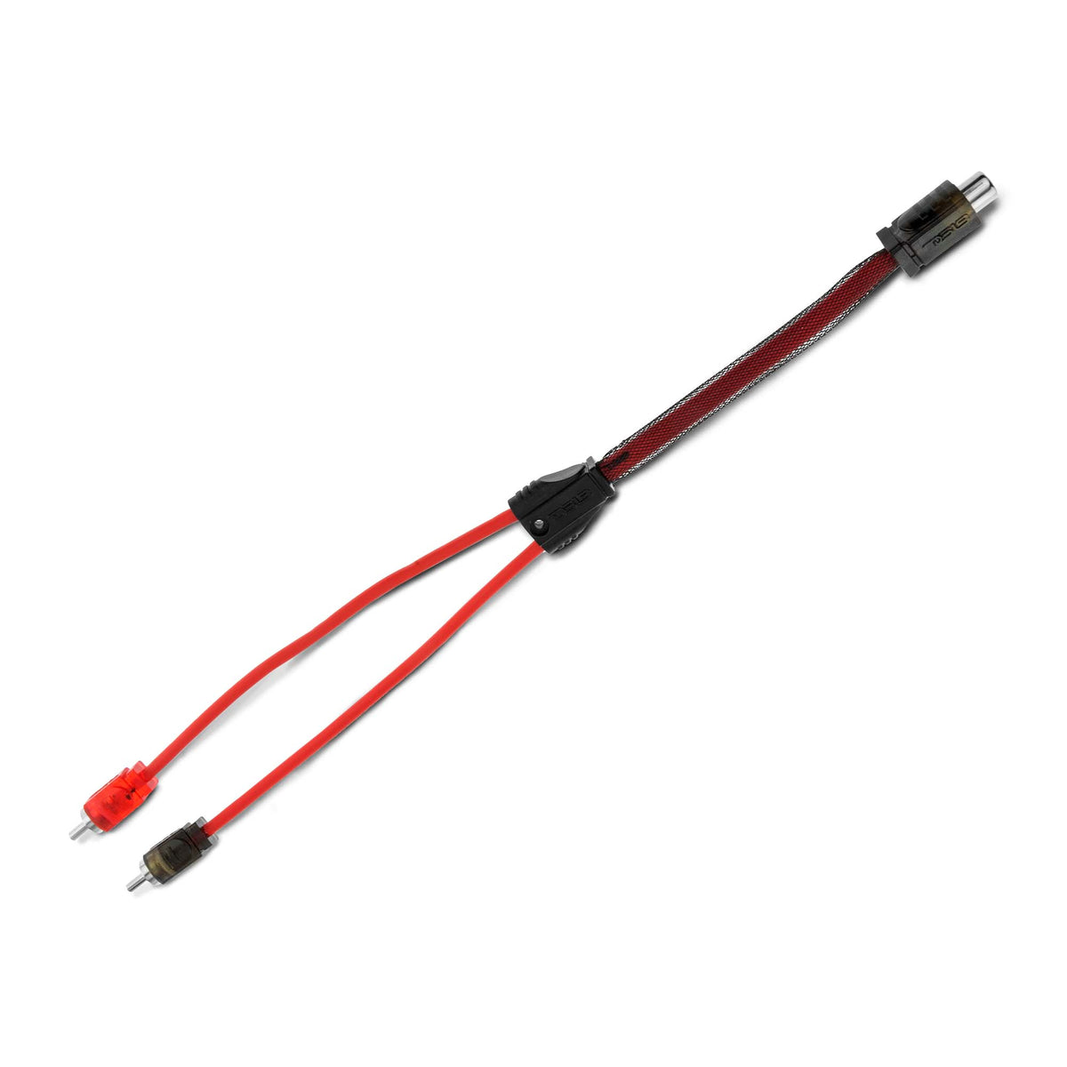 Level 2 RCA 100% Copper OFC Y Connector 1 FEMALE to 2 MALE DS18
